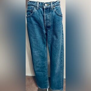 Levi's Vintage Straight-Leg Denim Jeans in Blue